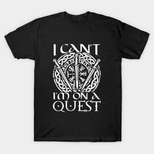 I'm on a side quest - larper T-Shirt